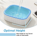 1 Pack Hermit Crab Climbing Toy Small Bathtub Water Basin Food Bowl for Hermit Crab Small Reptiles