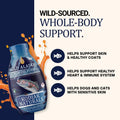 Kodiak Naturals 32oz Wild Alaskan Salmon Oil Formula for Dogs, Omega 3 Fish Oil with EPA & DHA – Skin & Coat, Joint, Heart & Immune Support – Helps Itching, Shedding & Dry Skin – Liquid Supplement