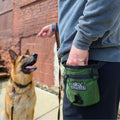 Callieco Mini Dog Treat Pouch with Magnetic & Zipper Closure | Small Waist Belt Training Behavior Aid Bag for Dog Walkin