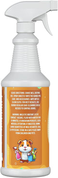 Guinea Pig Cage Cleaner & Deodorizer Spray, 32oz – Made in USA