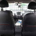 KOOLTAIL Dog Car Barrier - Front Seat Pet Vehicle Barriers Adjustable Steel,Safety Guaranteed Dogs and Passengers for Ca