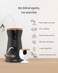 Furbo 360° Cat Camera + Mini [New Subscription Required at Setup] 2-Camera Bundle Nanny Subscription: Cat Safety & Home 