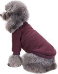 Dog Sweaters for Small Dogs, Soft Fleece Puppy Clothes, Warm Winter Coat