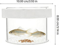 Ipetboom Floating Aquarium Breeding Box with Lid Fish Tank Separate Box for Guppy Fry Small Fish and Baby Transparent Nu