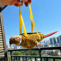 2Pcs Portable Bird Carrier Bag, Escape Resistant Parrot Carrier Bag Harness, Walking Outfit Anti-Scratch Protective Clot