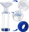 Free-Space Cat/Dog Inhaler Spacer,Feline/Cannie Aerosol Chamber Inhaler for Cats/Dogs,Come with 2 Size Mask and Instruction (Two Mask)