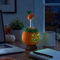 7 Inch Halloween Pumpkin Goose Outfit, Orange Glow in the Dark