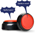 Voice Recording Button Easy Button Record 30 Seconds Talking Message Funny Office Gift Battery Powered Recordable Sound Buttons
