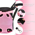 Inspack Dog Backpack Carrier/Cat Carrier, Adjustable Pet Front Carriers Travel Bag for Puppy Medium Dogs, Legs Out, Soft