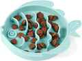 Coomazy Slow Feeder Cat Bowl Silicone Pet Puzzle Feeder for Slow Eating