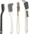 Bird Cage Cleaning Brush Kit 4 Pcs, Bird Poop Remover Tools