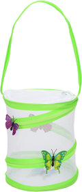 Insect Garden Habitat Foldable Washable and Reusable Butterfly Cage 6.3" x 7.9" Tall