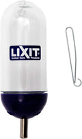 Lixit® Bell Style Aquarium Cage Climbing Resistant Water Bottles for Rats, Hamsters Gerbils, Mice and Other Small Animal