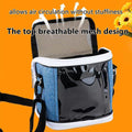 Small Animal Carrier Bag, Bearded Dragon Travel Carrier, Lizards Snak Carrier, Bird Carrier Backpack, Clear Bubble Windo