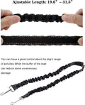 2 Dog Leash No Tangle Pet Double Dog Coupler Walking & Training Leash for Small Medium Dog(Black)