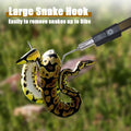41.6" Snake Hook Reptile Catcher Stick Tongs Rattlesnakes Grabber Pick-up Handling Tool Kit for Catching Controlling or 