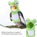 NUOBESTY Bird Diaper Flight Suit Parrot Frog Costume Pet Small Animals Clothes Parakeet Cockatiel for Festival Home Part