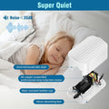 Quiet Aquarium Air Pump 3W Fish Tank Oxygen Aerator Pump with Air Stone Airline Tubing Check Valve Aquarium Bubbler for 