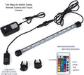 MQ 8 in Submersible LED Aquarium Light, 1.2W Color Changing Fish Tank Light with Remote Control, IP68 Crystal Glass 9 LE