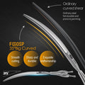 Professional Left Handed Curved Dog Grooming Scissors for Lefty Groomers 35° Arc Grooming Shears for Dogs Pet Cat Japane
