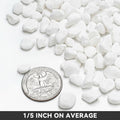 onlyfire 10 lbs White Gravel Pebbles, 1/5" Natural Decorative River Rocks