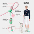 VETRESKA Hands-Free Dog Leash, 8FT Flora Rope Leash for Medium Large Dogs