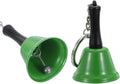PATIKIL 2 PCS Mini Hand Bell, Call Bell Small Pet Collar Bells Keychain Cute Bulk Loud Jingle with Keychain for Dog Coll