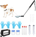 Kanayu 17 Pcs Dog Urine Collection Kit, Telescopic Catcher Sample Cups