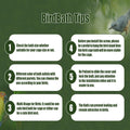 Bird Bath for Cage, Cleaning Pet Supplies Cockatiel Bird Bathtub with Hanging Hooks for Little Bird Parrots Spacious Par