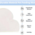 Cat & Dog Food Mat Silicone Pet Feeding Mat with Raised Edges