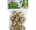 Yum Balls! - Squirrel Munchies - Healthy Natural Treat with Nuts & Seeds - Squirrels, Chinchillas, Prairie Dogs, Degus, 
