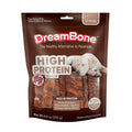 DreamBone High Protein Rolls for Dogs, 10 Count, Treat Your Dog to Easy-to-Digest Rawhide-Free Chews Made with Real Water Buffalo, Chicken and Peanut Butter Flavor