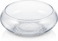POPETPOP 5.90 Inch Clear Glass Fish Bowl Round Hydroponic Planter Vase for Daffodils Succulents Aquatic Plants Decorativ