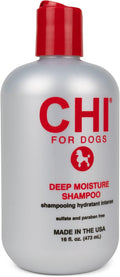 CHI for Dogs Deep Moisture Hydrating Dog Shampoo, 16 Fl Oz Bottle