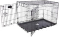 Precision Pet Two-Door Provalue Wire Dog Crate, 36in, for Pets 50-70lbs