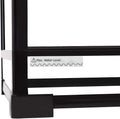 REPTI ZOO 50 Gallon Reptile Glass Terrarium Tank Double Hinge Door with Screen Ventilation Large Reptile Terrarium 36" x