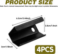 4Pcs Reptile Screen Tank Terrarium Lid Clips, Heavy Duty Terrarium Lid Cover for 5-29 Gallon Aquarium, Metal Escape Proo