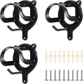 Dunzy 3 Pcs Bridle Hooks Horse Bridle Rack, Black