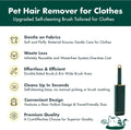 FelineFun Pet Hair Remover for Clothes, Reusable Self-Cleaning Lint Brush