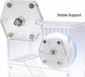 Strong Magnetic Hamster Wheel 7 Inch, Ultra Quiet Exercise Wheel for Glass Tanks and Acrylic Cages, No-Drill Cage Mount 