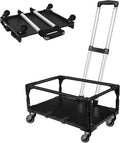 Petskd Foldable Wheel Base Cart for 18" L×11" W & 17" L×11" W Pet Carrier