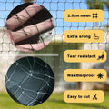 Piowet Cat Balcony Net Cat Netting Balcony Rail Net Cat PET Balcony Anti Fall Netting Cat Fence Nets Transparent Nylon Pet Mesh Fence Anti Fall Netting for Balcony Window Stairs (10 * 33ft, White)