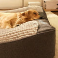 MRFLUFFYFRIEND™ Calming Dog Cushion Bed – Orthopedic Plush Dog Pillow for Small, Medium & Large Dogs, Washable Soft Dog 