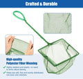 Aquarium Fish Net Small Betta Fish Tank Cleaning Net Sludge Food Residue Wastes Skimmer with Soft Fine Mesh and Braided 