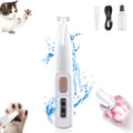 Yilia Upgrade Pet Micro Precision Trimmer, Multifunctional Pet Hair Clippers for Grooming with LED Light, Low Noise Waterproof Rechargeable Pet Paw Trimmer for Pet Paws, Eyes, Ears, Face, Rump (1PC)