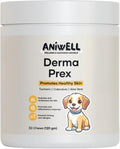 DermaPrex Dog Allergy Chews – Anti Itch for Dogs | Borage Oil, Omega 3, Vitamin E | Dog Itching Skin Relief, Hot Spot Tr
