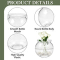 Plastic Fish Bowls 8 Pack 27 Oz Clear Unbreakable Vases Bowls