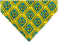 Buckle-Down Pet Bandana, Scooby Doo, Blue/Yellow, One Size, Polyester