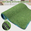 Artificial Grass for Dogs Potty, Reusable Pet Training Mat for Home and Travel, Washable Hemmed Edge Grass Pee Pad with 