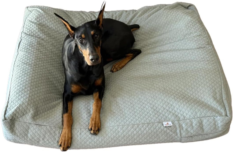 4Knines Quilted Dog Bed Cover, Waterproof Heavy‑Duty Washable